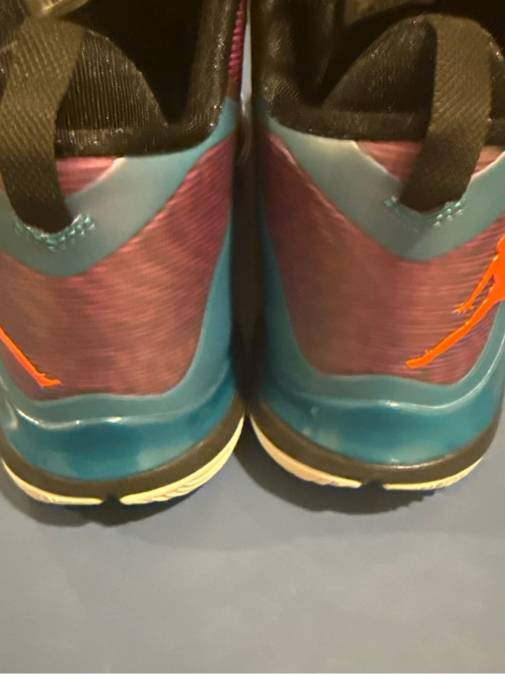 Jordan Super Fly 3 Shoe Pink Orange Black Mens Size 12 Super.fly New no box